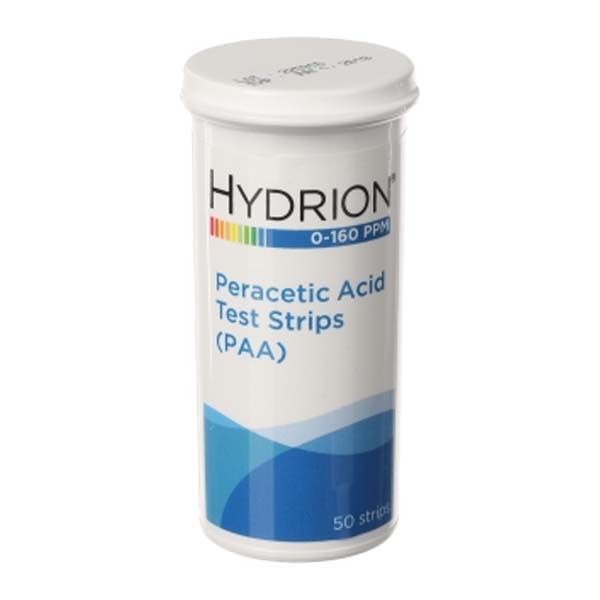 Test Strips Peracetic Acid 0 - 160Ppm